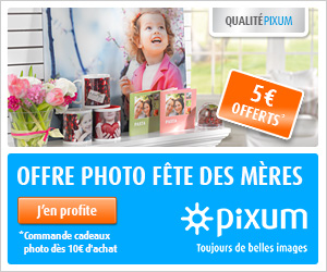 -5€ cadeaux photo fête des mères